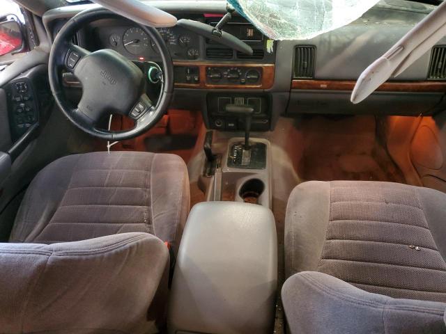 1J4GZ58S6WC353237 - 1998 JEEP GRAND CHEROKEE LAREDO Czerwony zdjęcie 8