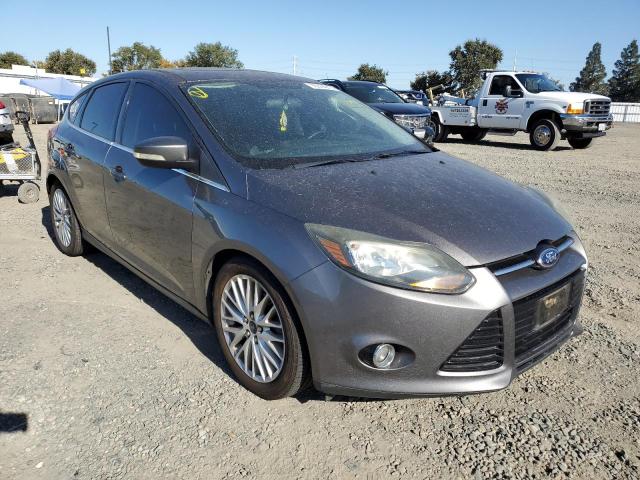 1FADP3N29EL255119 - 2014 FORD FOCUS TITANIUM GRAY photo 4