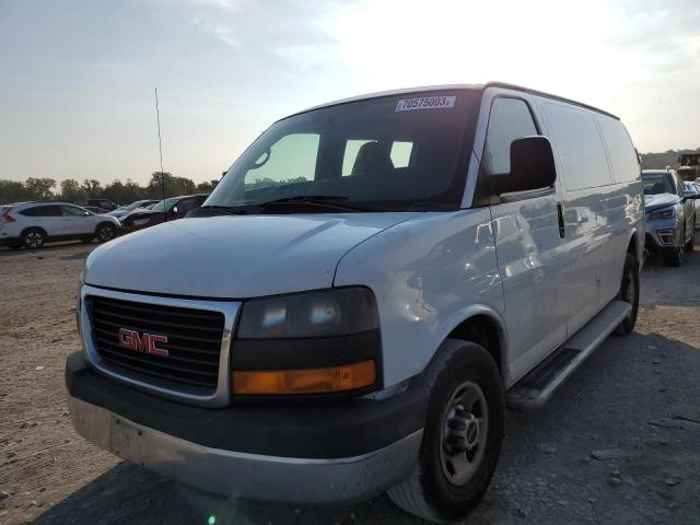 1GTW7FCA9E1908574 - 2014 GMC SAVANA G2500 WHITE photo 1