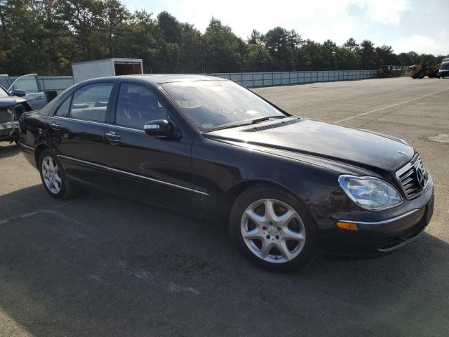 WDBNG84J55A445983 - 2005 MERCEDES-BENZ S 500 4MATIC BLACK photo 4