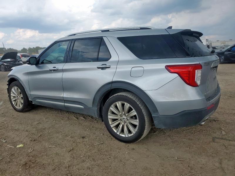 1FMSK7FH0MGB15554 - 2021 FORD EXPLORER LIMITED ვერცხლისფერი ფოტო 2