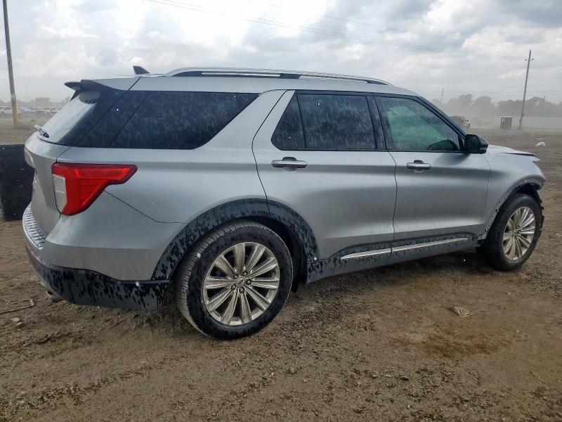 1FMSK7FH0MGB15554 - 2021 FORD EXPLORER LIMITED ვერცხლისფერი ფოტო 3