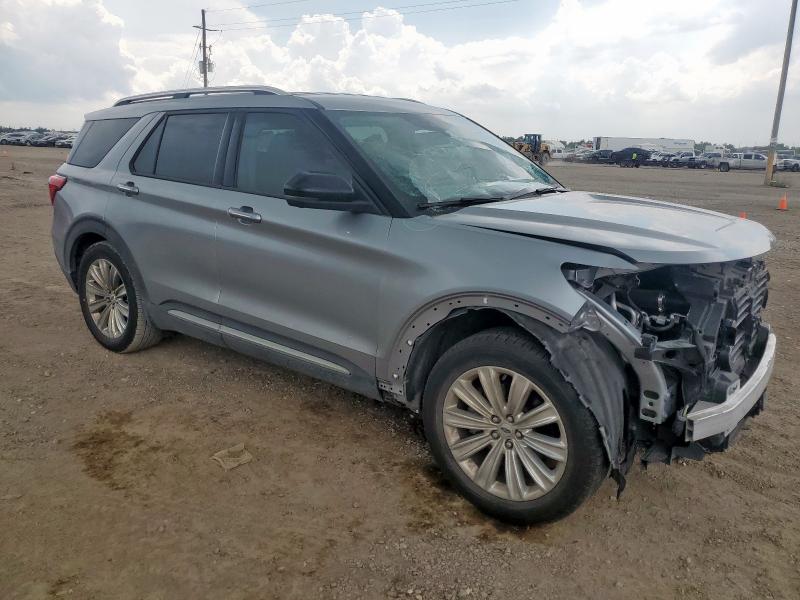 1FMSK7FH0MGB15554 - 2021 FORD EXPLORER LIMITED ვერცხლისფერი ფოტო 4