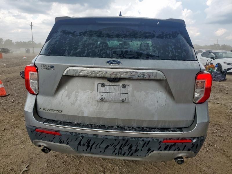 1FMSK7FH0MGB15554 - 2021 FORD EXPLORER LIMITED ვერცხლისფერი ფოტო 6