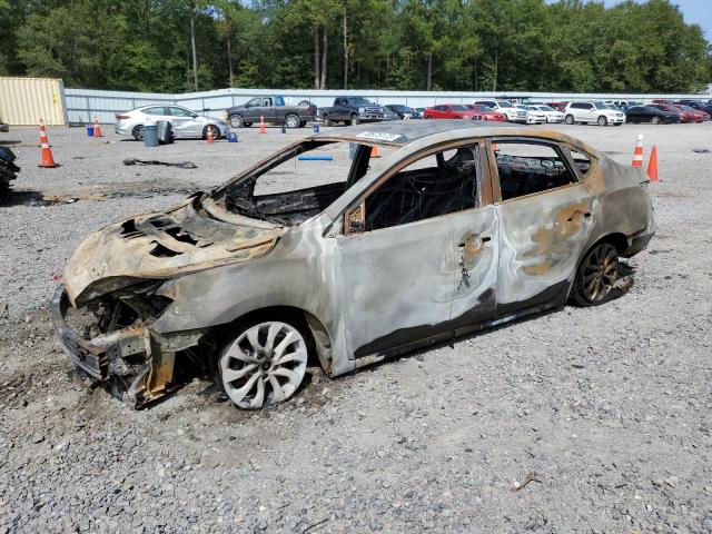 3N1AB7AP9KY354002 - 2019 NISSAN SENTRA S BURN photo 1