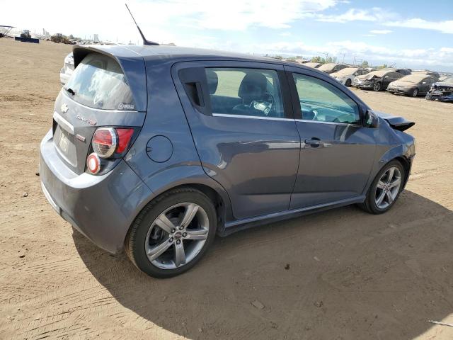 1G1JH6SB2D4240382 - 2013 CHEVROLET SONIC RS GRAY photo 3