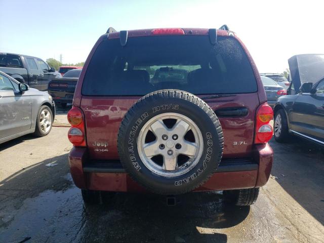 1J4GL58K63W558665 - 2003 JEEP LIBERTY LIMITED MAROON photo 6