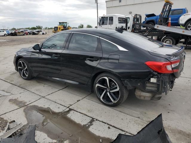 1HGCV2F31MA023400 - 2021 HONDA ACCORD SPORT 黑色 照片 2