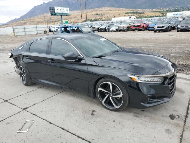 1HGCV2F31MA023400 - 2021 HONDA ACCORD SPORT 黑色 照片 4
