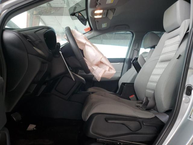 2HKRW6H32KH219264 - 2019 HONDA CR-V LX SILVER photo 7