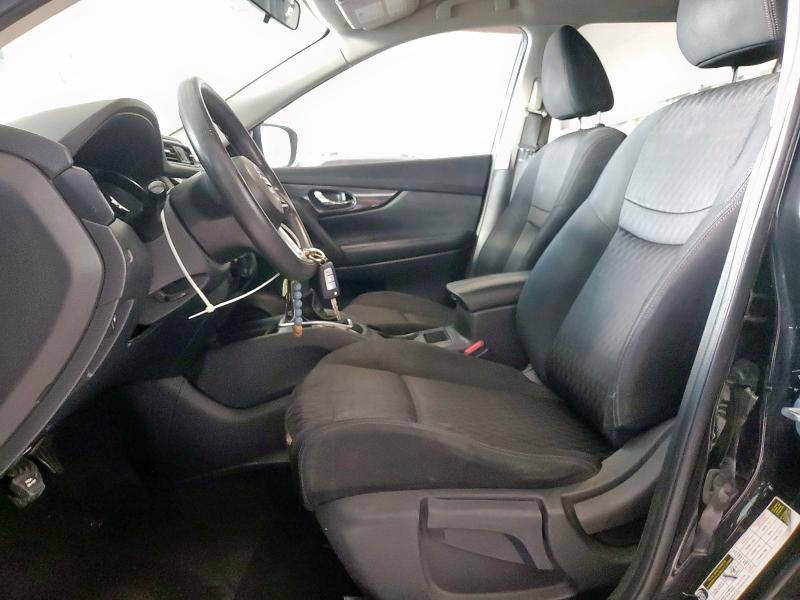 KNMAT2MTXJP619841 - 2018 NISSAN ROGUE S Սև լուսանկար 7