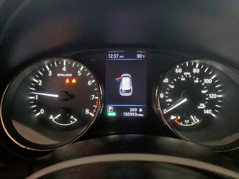 KNMAT2MTXJP619841 - 2018 NISSAN ROGUE S Սև լուսանկար 9