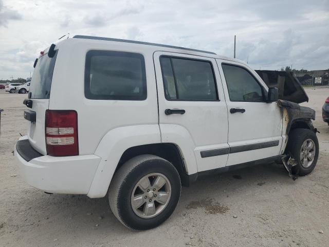 1C4PJLAK2CW104794 - 2012 JEEP LIBERTY SPORT WHITE photo 3