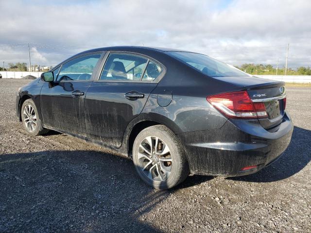 2HGFB2F52EH047067 - 2014 HONDA CIVIC LX Schwarz Foto 2