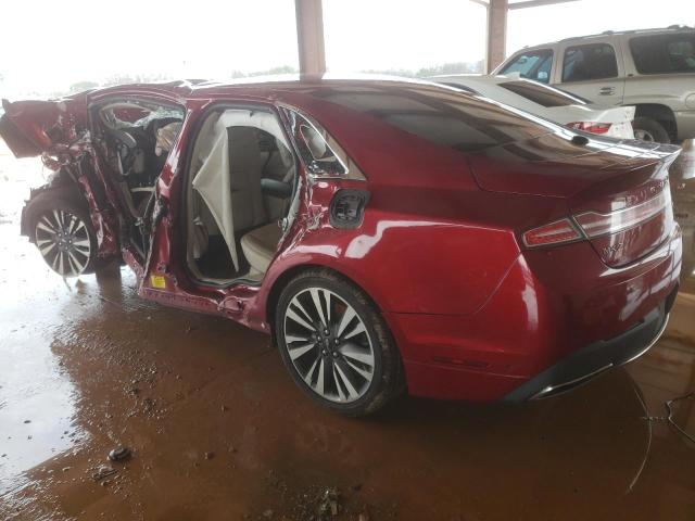 3LN6L5E93JR615547 - 2018 LINCOLN MKZ RESERVE ბურგუნდია ფოტო 2