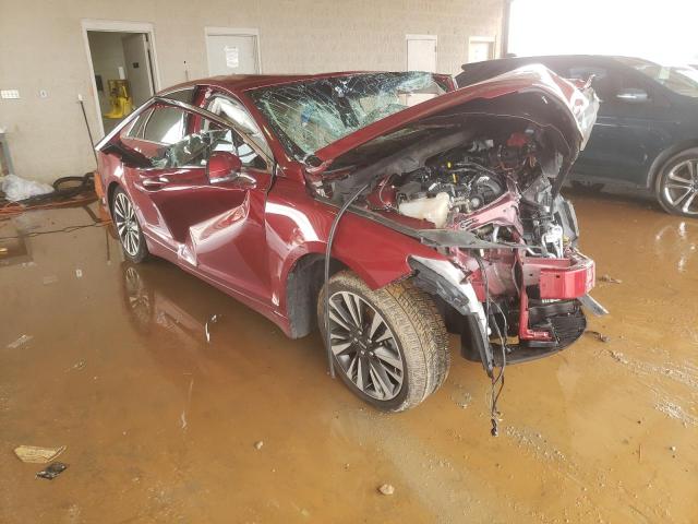 3LN6L5E93JR615547 - 2018 LINCOLN MKZ RESERVE ბურგუნდია ფოტო 4