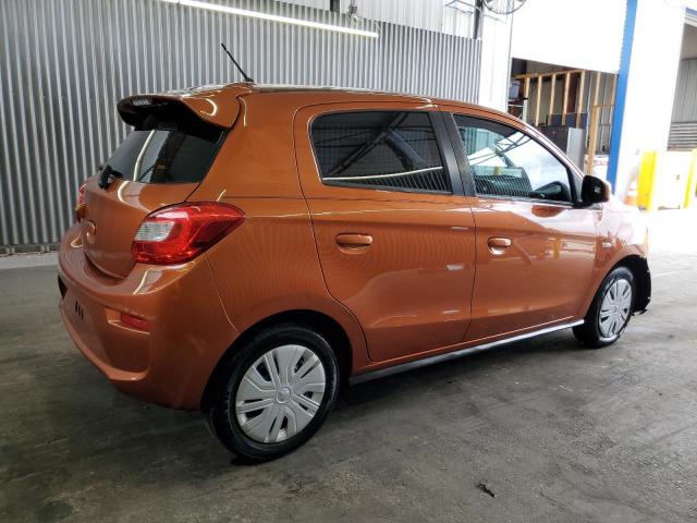 ML32A3HJ6JH006461 - 2018 MITSUBISHI MIRAGE ES Қызғылт сары фото 3
