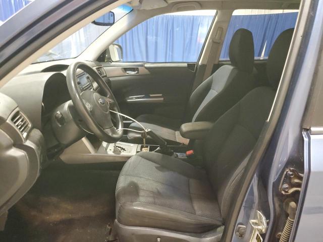 JF2SHBDC9CH440971 - 2012 SUBARU FORESTER 2.5X PREMIUM BLUE photo 7