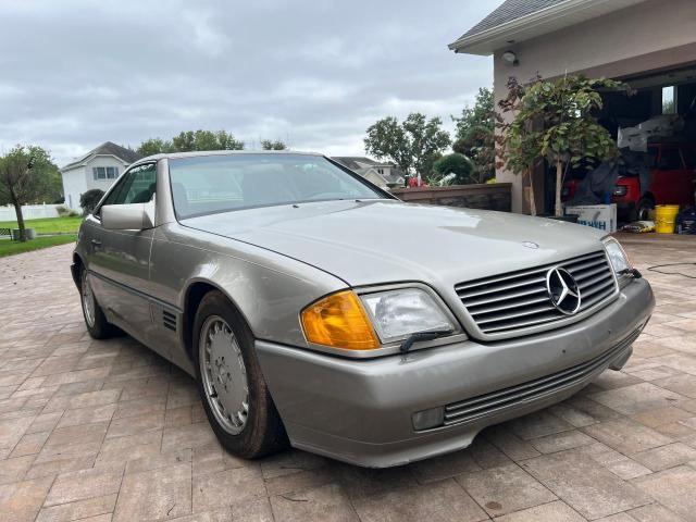 WDBFA66E3NF037396 - 1992 MERCEDES-BENZ 500 SL BEIGE photo 1