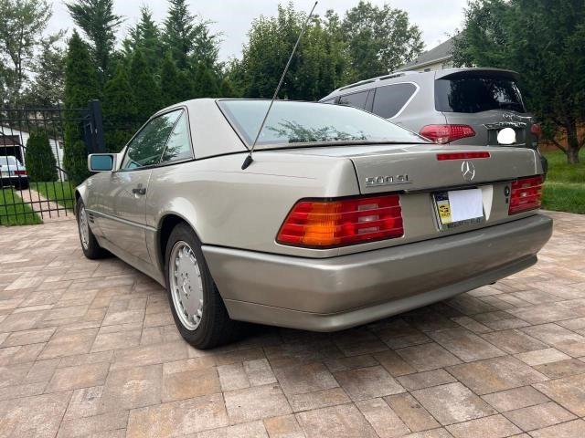 WDBFA66E3NF037396 - 1992 MERCEDES-BENZ 500 SL BEIGE photo 3