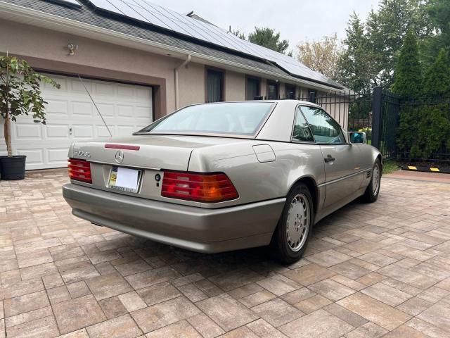 WDBFA66E3NF037396 - 1992 MERCEDES-BENZ 500 SL BEIGE photo 4