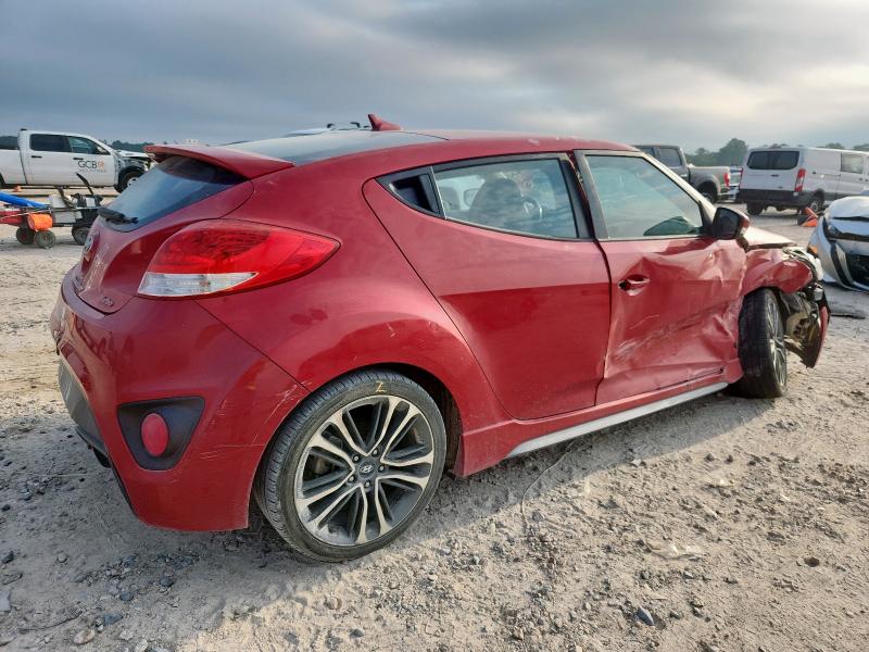 KMHTC6AE8GU273073 - 2016 HYUNDAI VELOSTER TURBO Qırmızı foto 3
