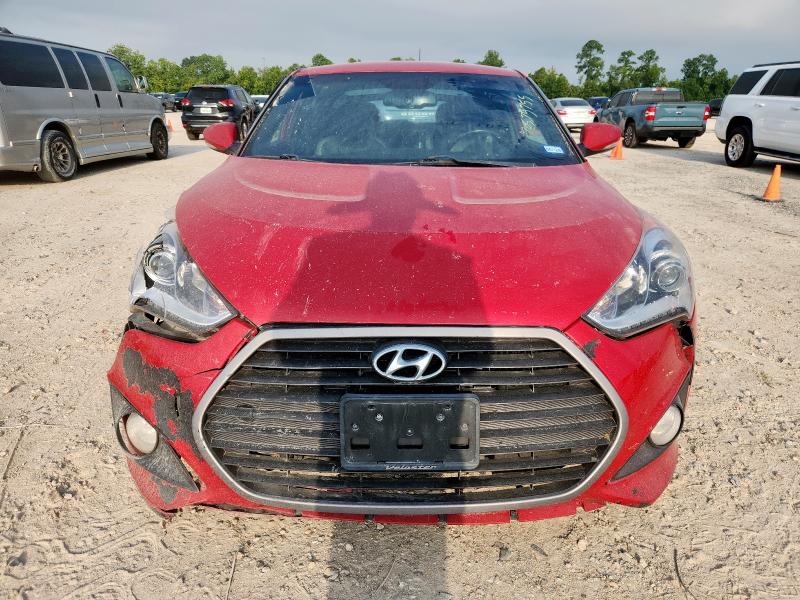 KMHTC6AE8GU273073 - 2016 HYUNDAI VELOSTER TURBO Qırmızı foto 5