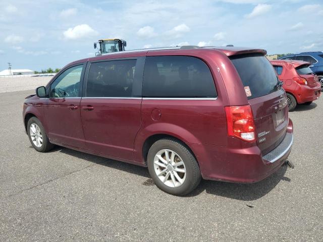 2C4RDGCG3JR326735 - 2018 DODGE GRAND CARAVAN SXT BURGUNDY photo 2