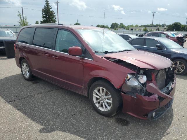 2C4RDGCG3JR326735 - 2018 DODGE GRAND CARAVAN SXT BURGUNDY photo 4