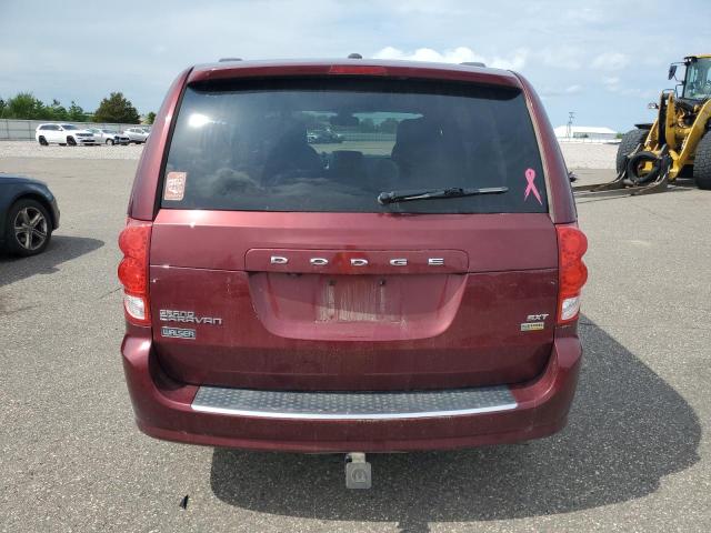2C4RDGCG3JR326735 - 2018 DODGE GRAND CARAVAN SXT BURGUNDY photo 6