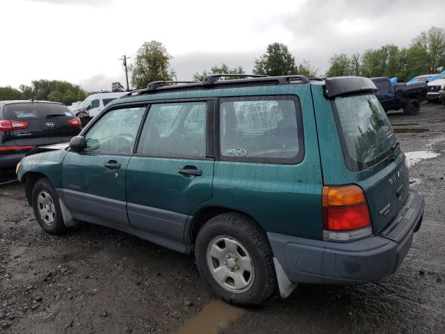 JF1SF6353YG704817 - 2000 SUBARU FORESTER L GREEN photo 2