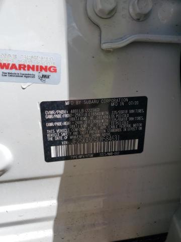 JF2SKASC5LH584631 - 2020 SUBARU FORESTER LIMITED WHITE photo 12