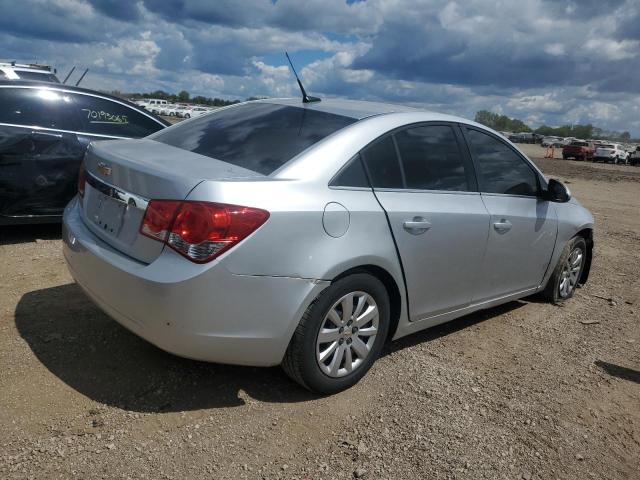 1G1PC5SH3B7150113 - 2011 CHEVROLET CRUZE LS SILVER photo 3