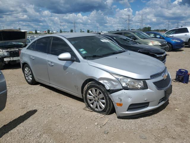 1G1PC5SH3B7150113 - 2011 CHEVROLET CRUZE LS SILVER photo 4