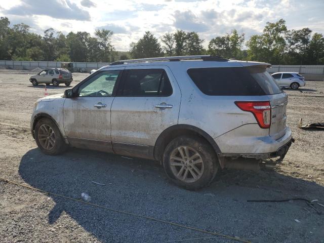 1FMHK7D89CGA49369 - 2012 FORD EXPLORER XLT SILVER photo 2