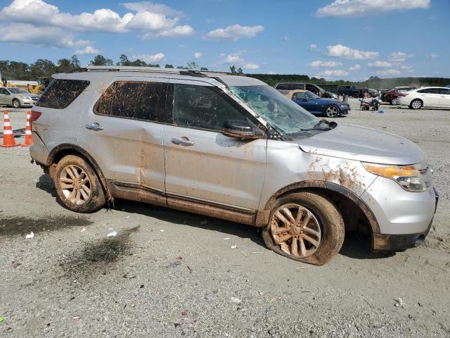 1FMHK7D89CGA49369 - 2012 FORD EXPLORER XLT SILVER photo 4