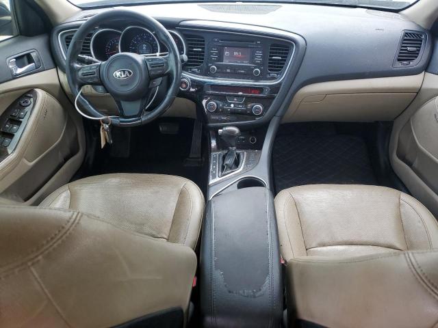 5XXGN4A70FG422764 - 2015 KIA OPTIMA EX BLACK photo 8