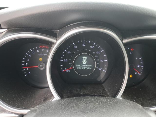 5XXGN4A70FG422764 - 2015 KIA OPTIMA EX BLACK photo 9