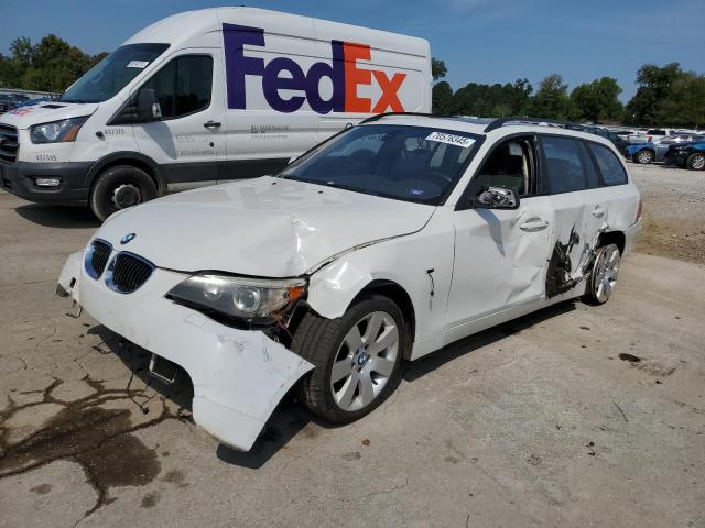 WBANN73566CN02605 - 2006 BMW 530 XIT WHITE photo 1