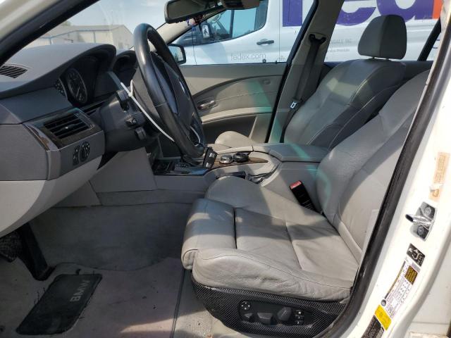 WBANN73566CN02605 - 2006 BMW 530 XIT WHITE photo 7