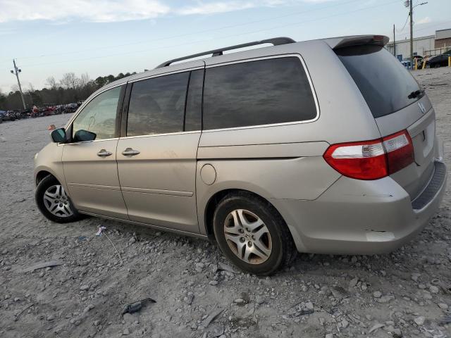 5FNRL38426B436432 - 2006 HONDA ODYSSEY EX SILVER photo 2