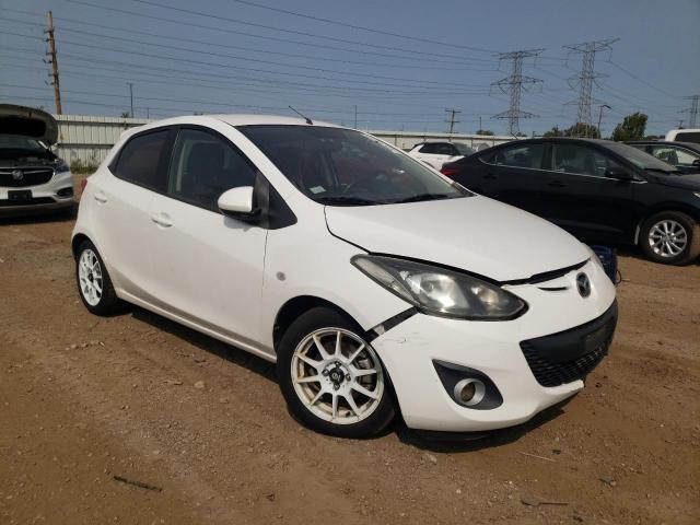 JM1DE1HY5B0130801 - 2011 MAZDA MAZDA2 WHITE photo 4