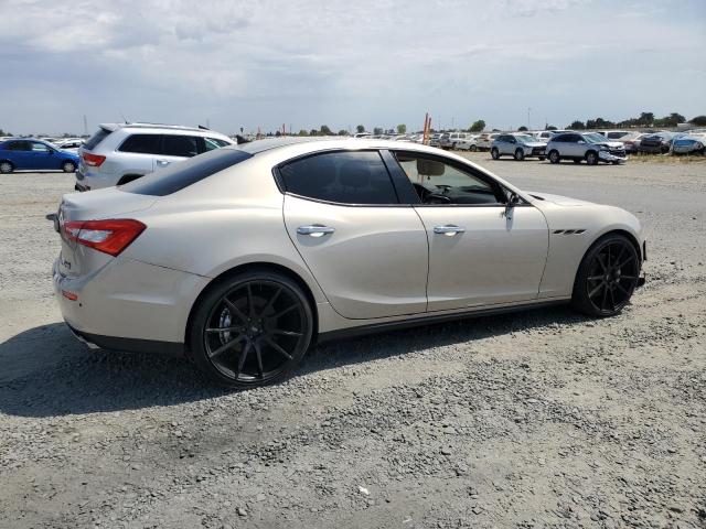 ZAM57RTA3E1089618 - 2014 MASERATI GHIBLI S Сріблястий фото 3