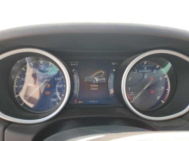 ZAM57RTA3E1089618 - 2014 MASERATI GHIBLI S Сріблястий фото 9