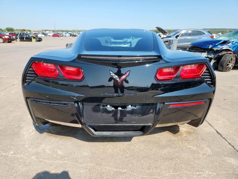 1G1YB2D76K5112185 - 2019 CHEVROLET CORVETTE STINGRAY 1LT BLACK photo 6