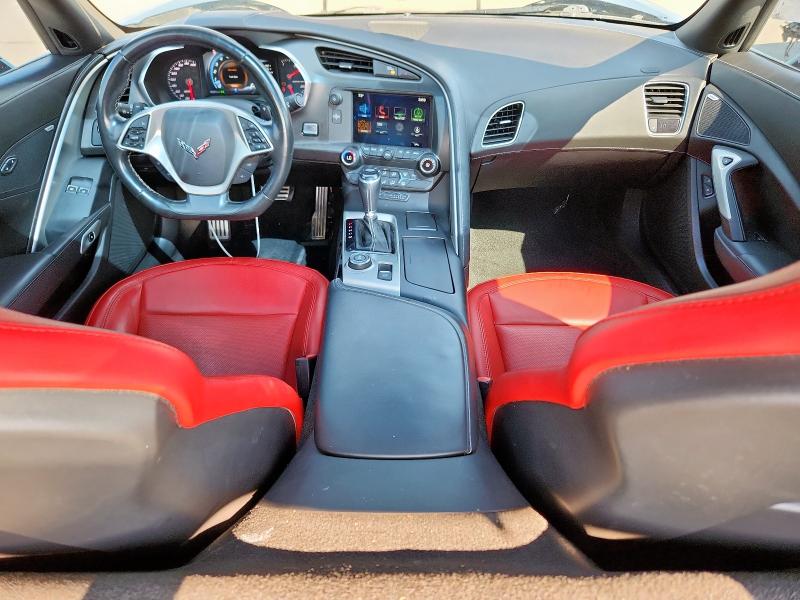 1G1YB2D76K5112185 - 2019 CHEVROLET CORVETTE STINGRAY 1LT BLACK photo 8