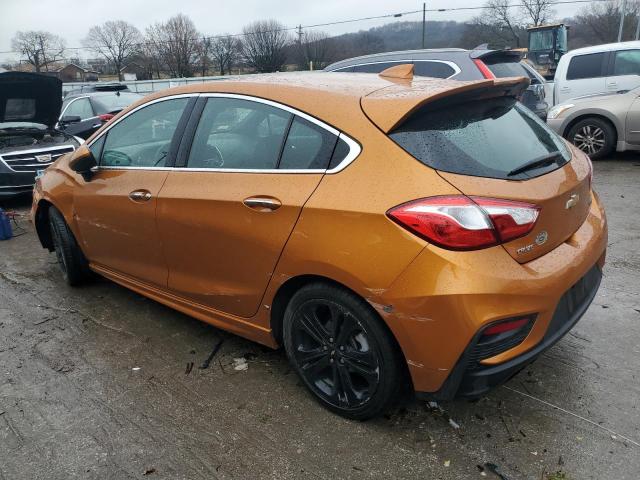 3G1BF6SM0HS598775 - 2017 CHEVROLET CRUZE PREMIER ORANGE photo 2