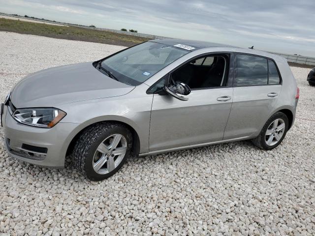 3VW217AU9HM044018 - 2017 VOLKSWAGEN GOLF S SILVER photo 1