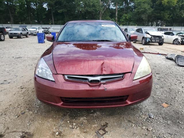 1HGCM66504A069652 - 2004 HONDA ACCORD EX BURGUNDY photo 5