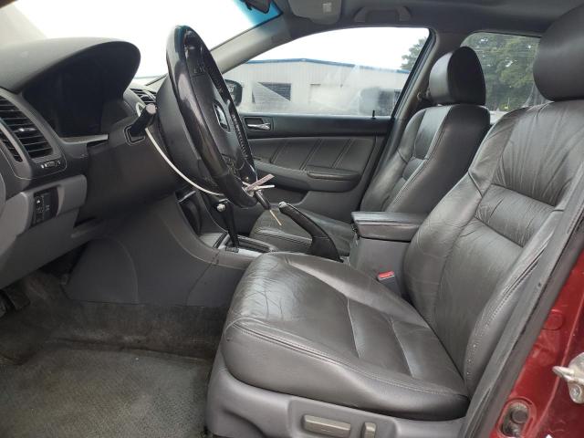 1HGCM66504A069652 - 2004 HONDA ACCORD EX BURGUNDY photo 7